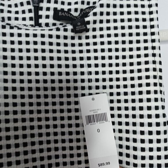 Banana Republic midi ruffle bottom dress size 0 - Picture 6 of 6